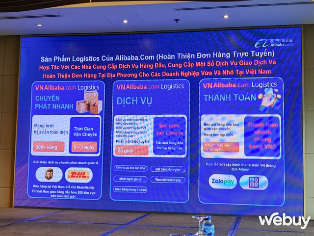 Alibaba.com công bố dịch vụ mới: Giao hàng toàn cầu trong thời gian ngắn, thanh toán được bằng Zalo Pay và Momo- Ảnh 3.