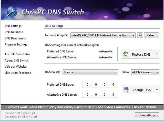 DNS Switch