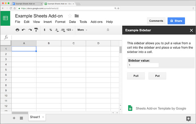 Google Sheets 