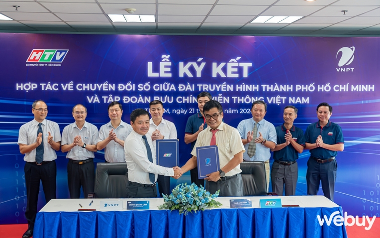 HTV ký kết hợp tác cùng VNPT: Thúc đẩy chuyển đổi số theo hướng hiện đại năng động- Ảnh 1.