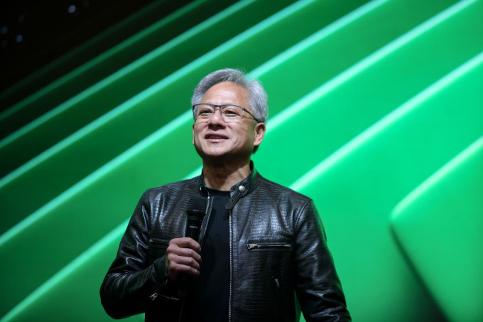 Jensen Huang, CEO Nvidia tại Triển lãm Computex 2024 tại Đài Loan, hồi tháng 6/2024. Ảnh: Khương Nha