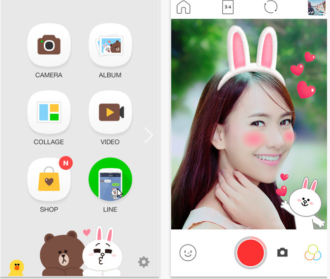 LINE camera for iOS