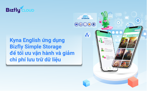 Kyna English ứng dụng Bizfly Simple Storage để tối ưu vận hành và giảm chi phí lưu trữ ổ cứng- Ảnh 1.