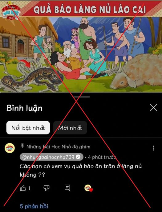 Kênh Youtube gây phẫn nộ khi "câu view" với tiêu đề sai sự thật từ nỗi đau của làng Nủ- Ảnh 1.