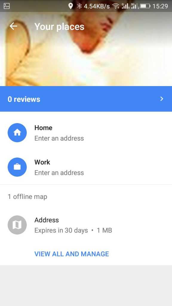 Cách sử dụng bản đồ Google Maps đã lưu ngoại tuyến