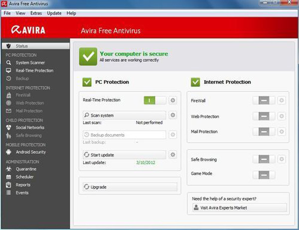 Avira Free Antivirus