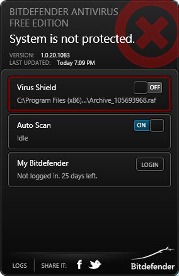 Bitdefender Antivirus Free Edition