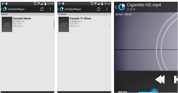 mVideoPlayer for Android